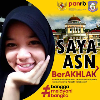 Twibbon Saya ASN Berakhlak 2021, dari Beberapa Daerah