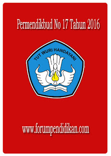 Permendikbud No 17 Tahun 2016