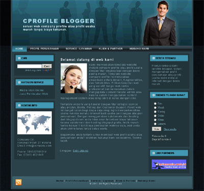 Template Web Company Profile Blogspot  BUATWEBMURAH.CO.NR