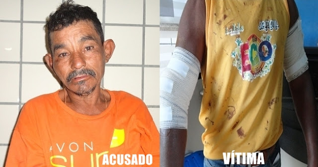 HOMEM TENTA MATAR SEU VIZINHO NA PONTA DA FACA POR CAUSA DE UMA LINGUIÇA 