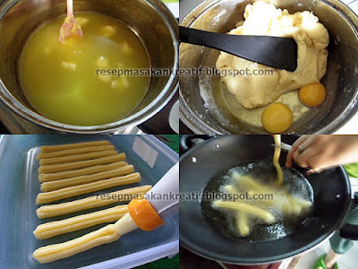 Proses Pembuatan Churros