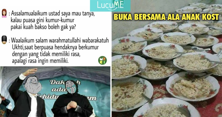 7 Meme 'Obrolan Berbuka Puasa' Ini Bikin Ngakak Sampai 