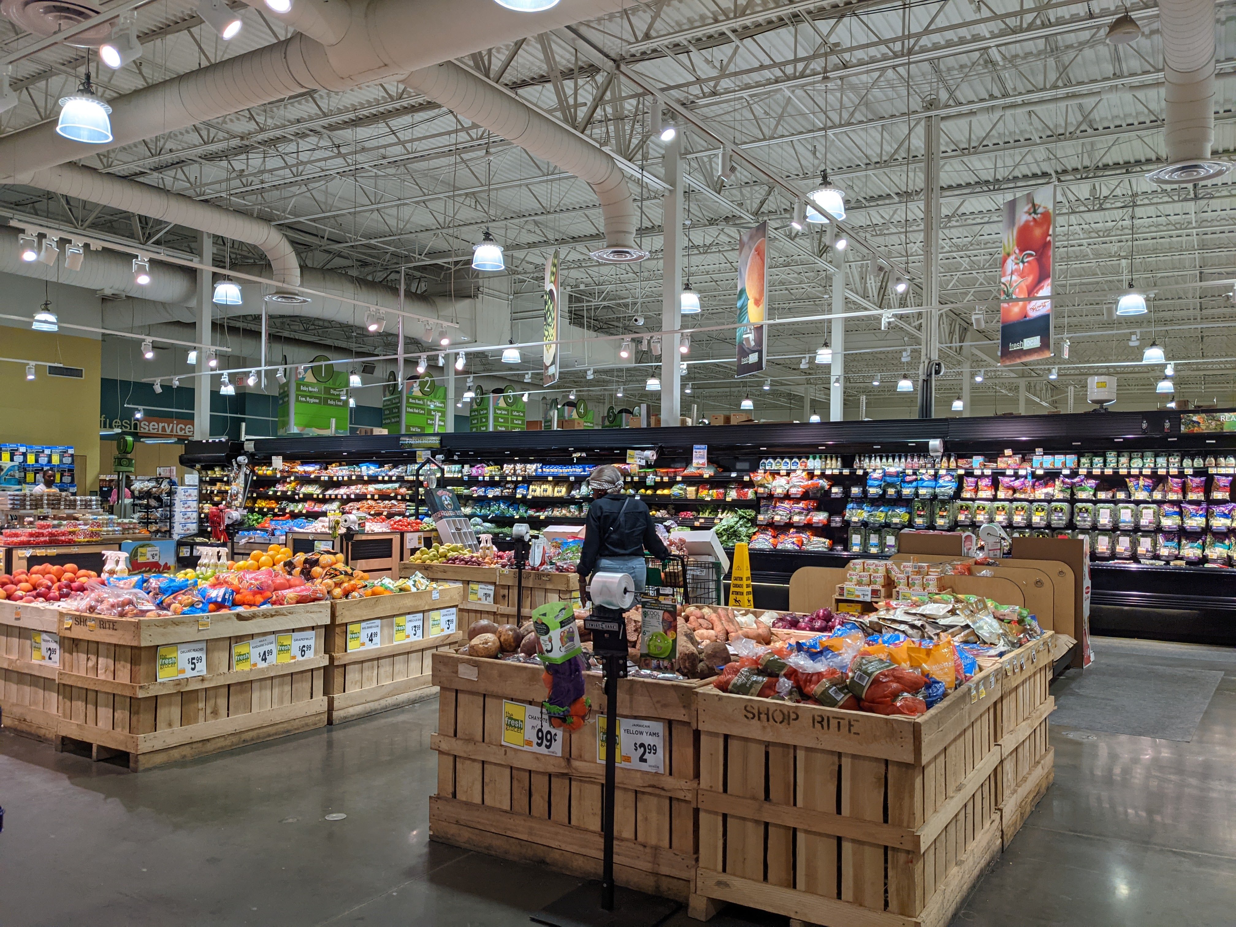 Introducing the first  Fresh grocery store