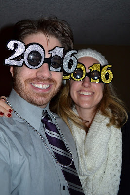 Of course, we rang in the new year in style...