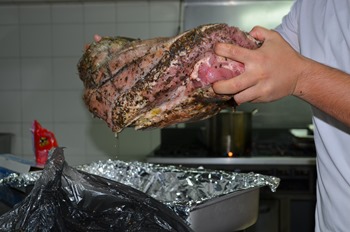 Paso 14 Colocar la pieza en la bandeja