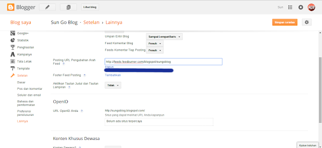Cara Cepat Memasang FeedBurner di Blog