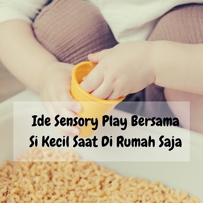 deterjen cair untuk membersihkan noda seusai sensory play