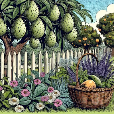 Growing Soursop Trees: Tips for Cultivating Exotic Fruit Trees in Your Tranquil Garden 🌳