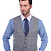 Designed Casual Slim Fit Men Business Dress Vest Waistcoats