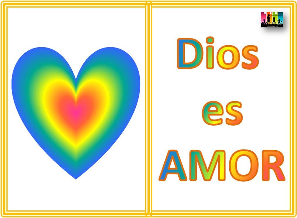 dios es amor. dios es amor. de que Dios es