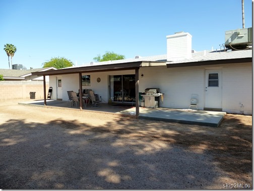 Apr 25, 2013: Back patio enlarged