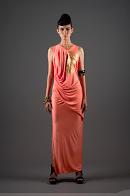 Pauline.ning dress inspired by pieces at the Asian Civilisations Museum in Singapore