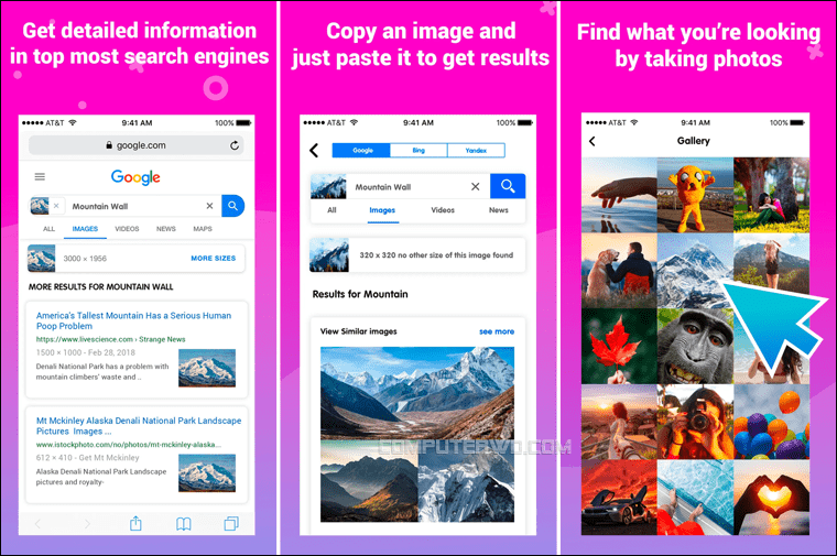 تطبيق Image Recognition And Searcher