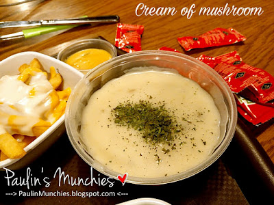 Paulin's Muchies - Hungry Jack at Cookhouse JEM - Cream of mushroom