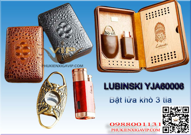 Diễn đàn rao vặt: 5 bao da xì gà 4 điếu kèm cắt và khò Lubinski, giá tốt nhất Bao-da-xi-ga-4-dieu-kem-dao-cat-bat-lua-xi-ga-lubinski-yja60006