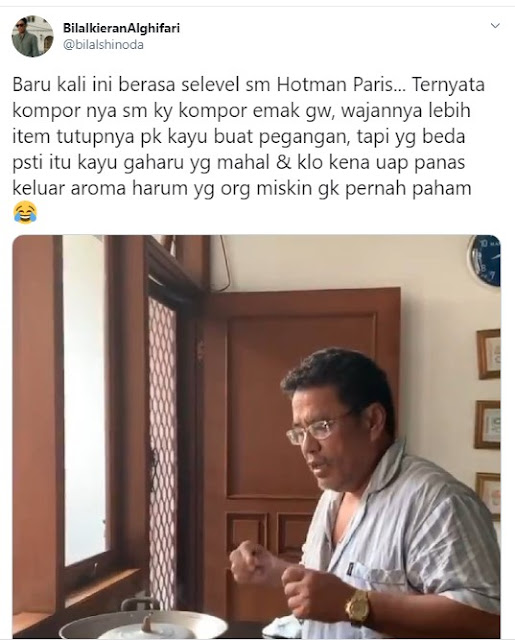 Tutup panci hotman paris dari kayu