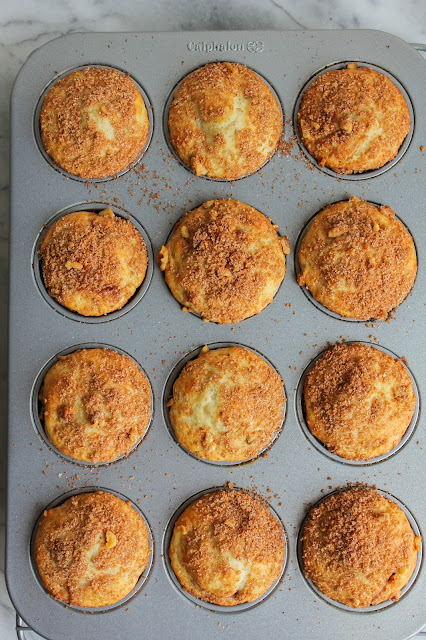 Rise & Shine Coffee Cake Muffins | The Chef Next Door
