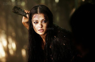 Aishwarya Rai in Raavan stills