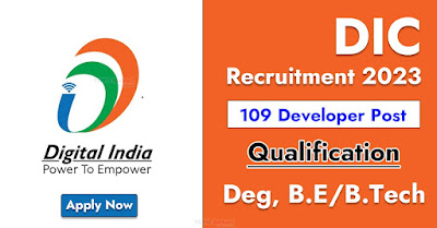 109 Posts - Digital India Corporation - DIC Recruitment 2023 - Last Date 11 November at Govt Exam Update