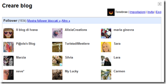 Bloccare Follower