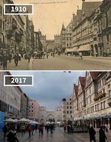 Antes y después Munich