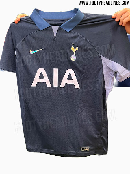 Loving Iridescent Logos: Tottenham 23-24 Away Kit Leaked - Footy Headlines