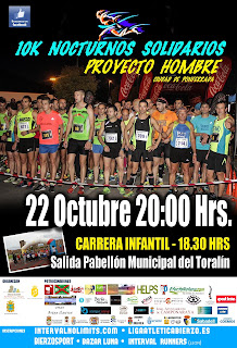 10 km nocturnos solidarios Ponferrada