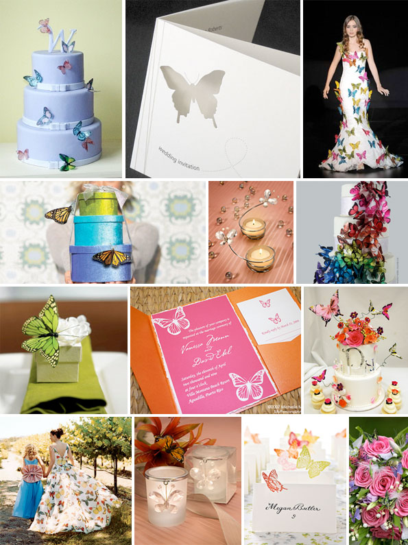 GET THE LOOK Butterfly Themed Wedding