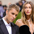 JUSTIN and HAILEY BIEBER pictured looking sombre in church hours after HAILEY's father called for prayers for them