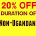 International University of East Africa offer 20% off for Fall 2013 intake