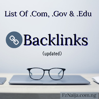 List Of .Gov, .Edu & Forum Backlinks Free