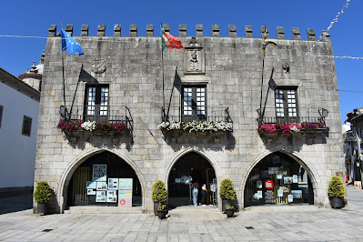 Antigos Paços do Concelho na Praça da República em Viana do Castelo