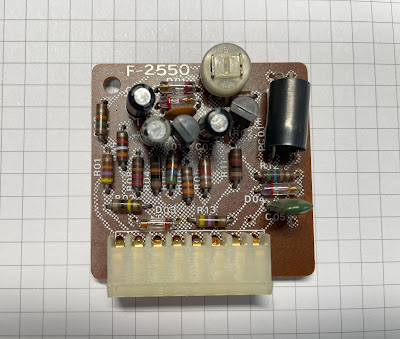 Sansui 9090_Multi-Path Circuit Board (F-2550)_before servicing