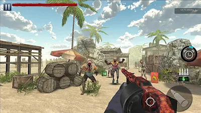 لعبة Zombie Hunter للأندرويد، لعبة Zombie Hunter مدفوعة للأندرويد