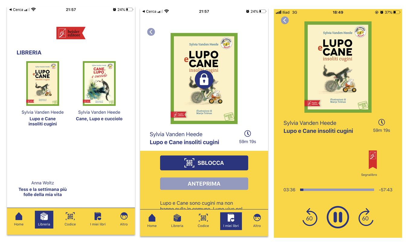 app leggi e ascolta beisler