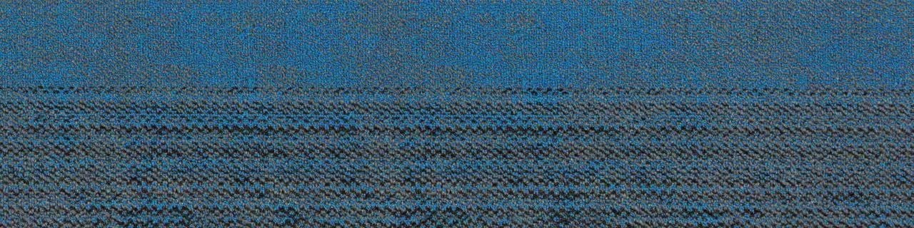 Thảm tấm đế cao su kích thước 25x100cm màu xám pha xanh dương