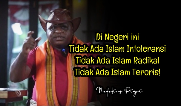 Natalius: Di Negeri ini Tidak Ada Islam Intoleransi, Tidak Ada Islam Radikal, Tidak Ada Islam Teroris!