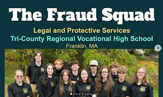 The Fraud Squad set to present at the Franklin Senior Center, Nov 10