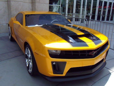 Autobot'Bumblebee' in car mode Transformers 2 Autobot Bumblebee Camaro car