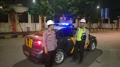 Polsek KSKP Banten Polres Cilegon Laksanakan Cooling Sistem dan KRYD Antisipasi Gangguan Kamtibmas