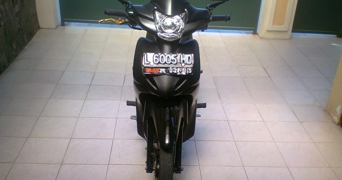 Modifikasi Motor Absolute Revo Black  MODIFIKASI MOTOR