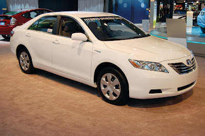 Toyota Camry Hybrid New Car Inside