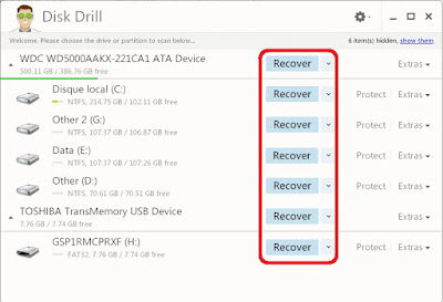 برنامج Disk Drill