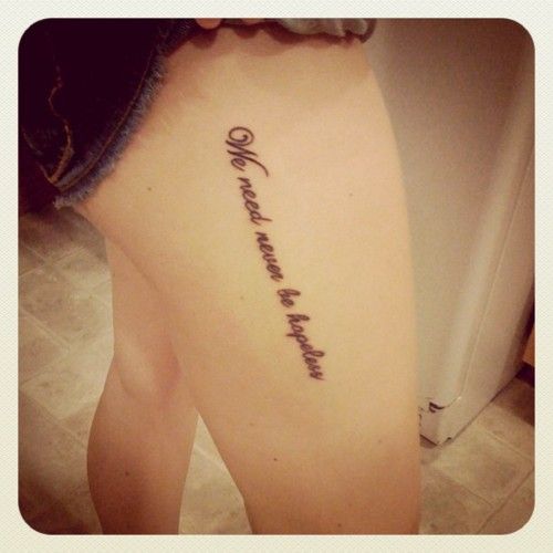 Tattoo Quotes Tumblr