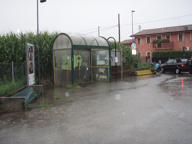 Luglio 2014, piazzola allagata