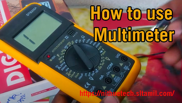 How to use Multimeter