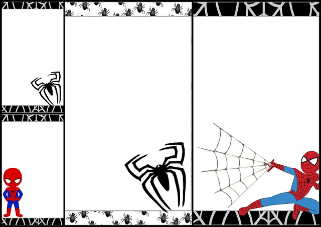 Spiderman Free Printable Invitations, Cards or Images.