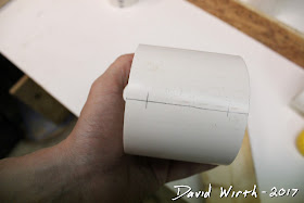 how to mount attach pvc pipe to wood, wire wrap, glue