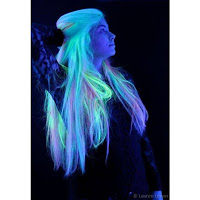 Tintas de cabello fluorescentes