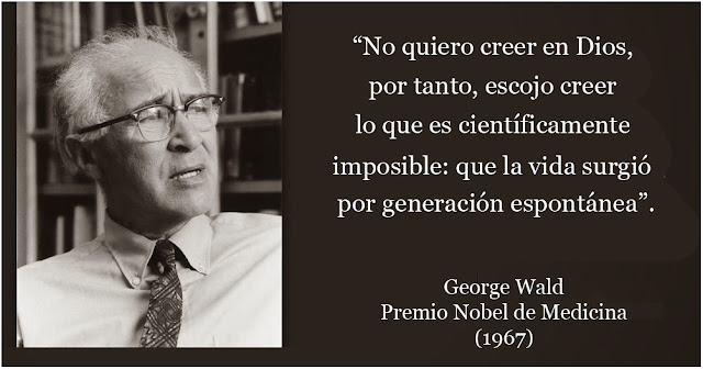 citas ciencia y fe george wald